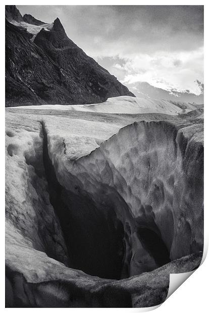 Gray glacier, Torres Del Pine, Chile Print by Eyal Nahmias