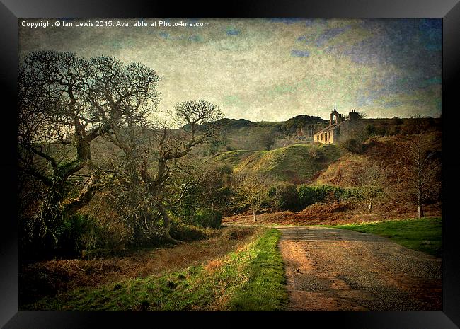  An Anglesey Lane Framed Print by Ian Lewis