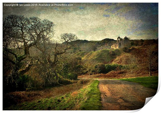  An Anglesey Lane Print by Ian Lewis