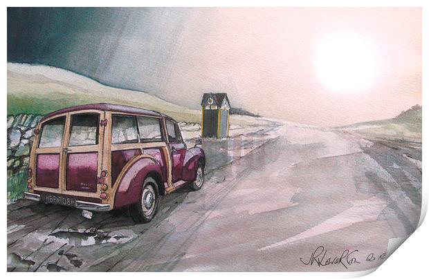  Morris 1000 Traveller Print by John Lowerson