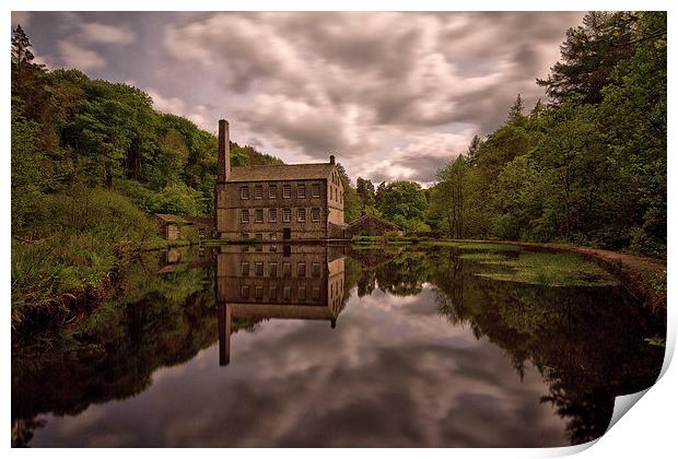  Gibson mills south pennines  Print by simon sugden
