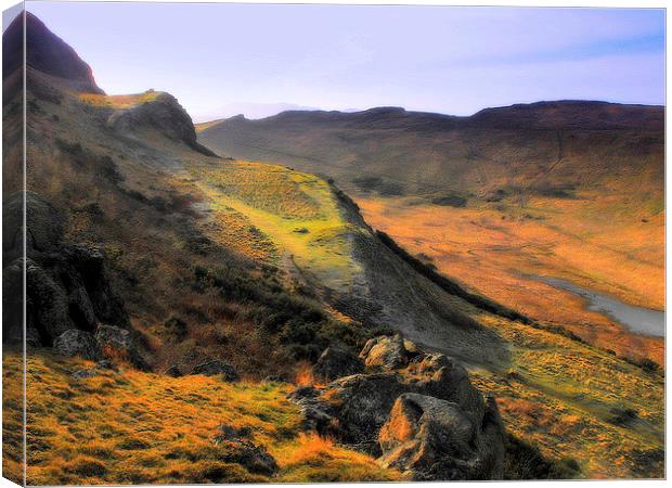  scenic edinburgh Canvas Print by dale rys (LP)