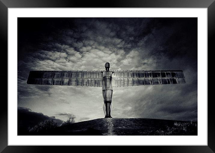  The Dark Angel Framed Mounted Print by Toon Photography