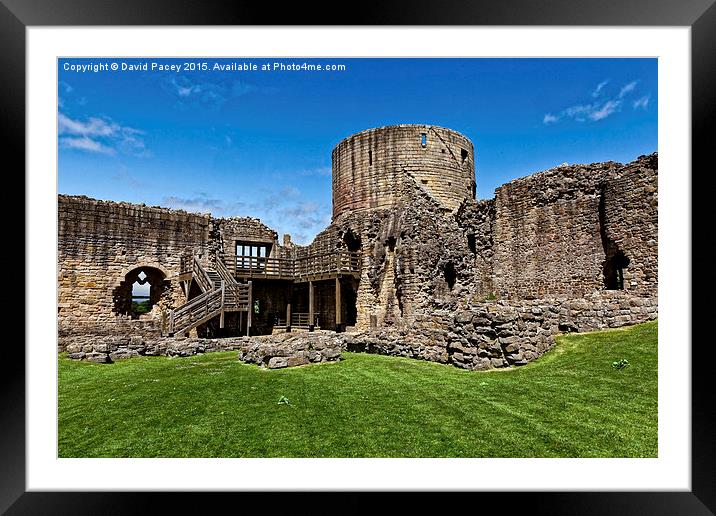  Barnard Castle Framed Mounted Print by David Pacey