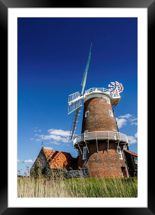 Cley Mill  Framed Mounted Print by Paul Holman Photography