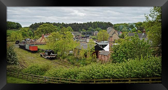 Beamish Pit Village Framed Print by Tom Gomez