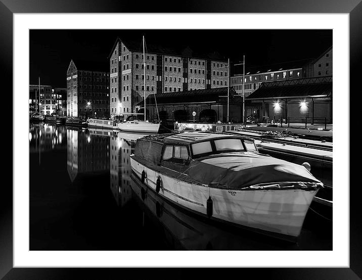 Gloucester Quays  Framed Mounted Print by Dean Merry