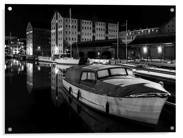 Gloucester Quays  Acrylic by Dean Merry