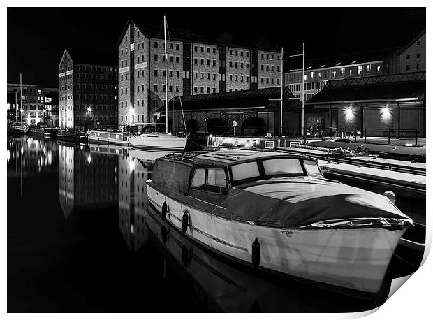 Gloucester Quays  Print by Dean Merry