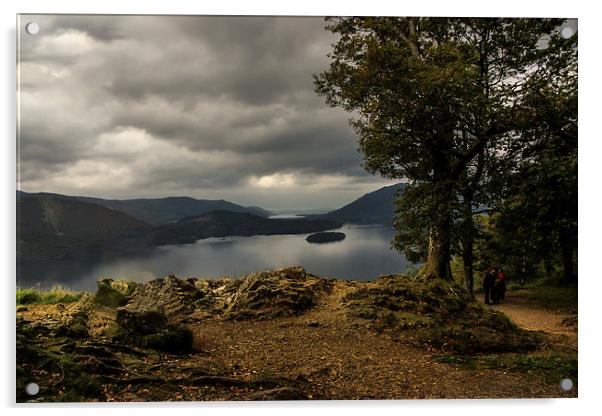  Surprise View, Derwent Water Acrylic by Peter Stuart