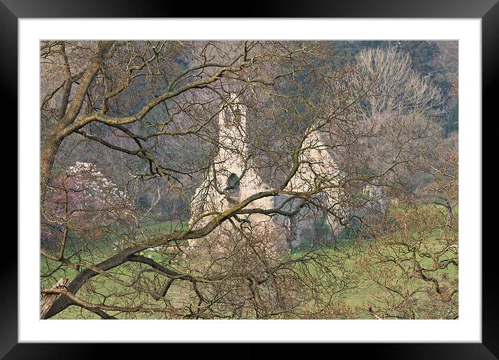  Ancient chapel Norfolk hillside Framed Mounted Print by robin oakley