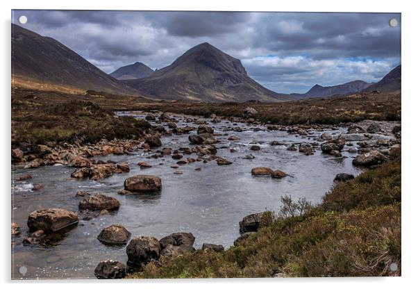  Glen Sligachan Acrylic by Peter Stuart