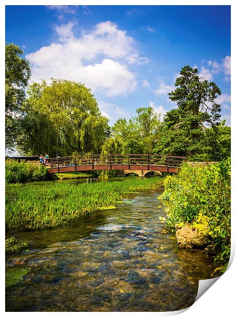 Rack isle Bibury Print by Dean Merry