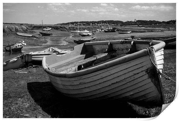  Boats on the Quay Print by Paul Holman Photography