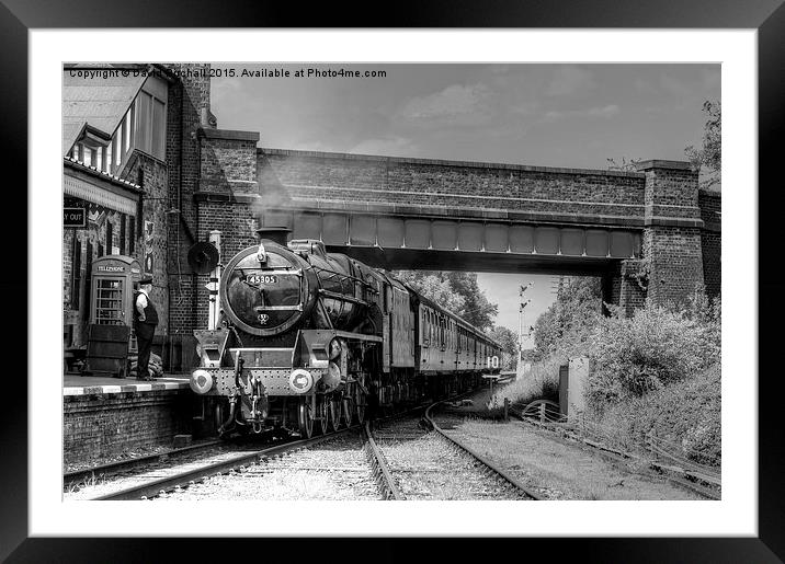  Arrival at Quorn Framed Mounted Print by David Birchall