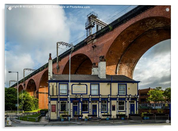  The Stockport Viaduct  Acrylic by William Duggan