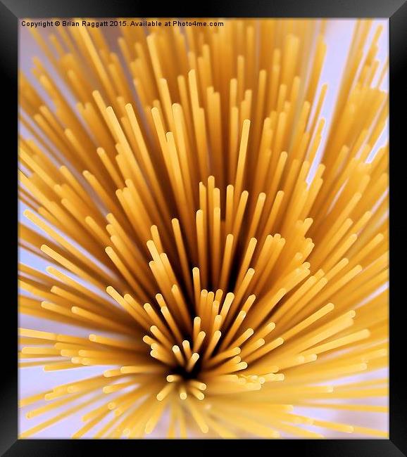  Sunray Spray Spaghetti Framed Print by Brian  Raggatt