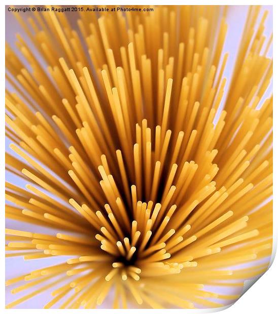  Sunray Spray Spaghetti Print by Brian  Raggatt
