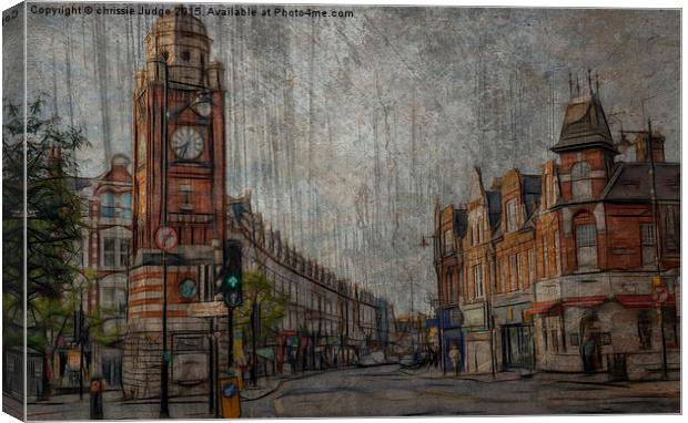 life in crouch end  Canvas Print by Heaven's Gift xxx68