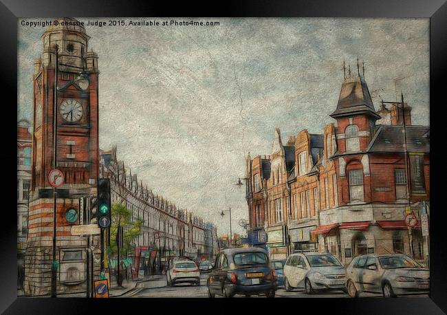  crouch end North london Framed Print by Heaven's Gift xxx68