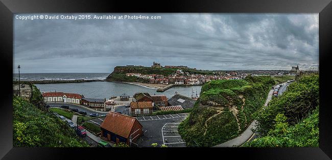   Whitby Panorama Framed Print by David Oxtaby  ARPS