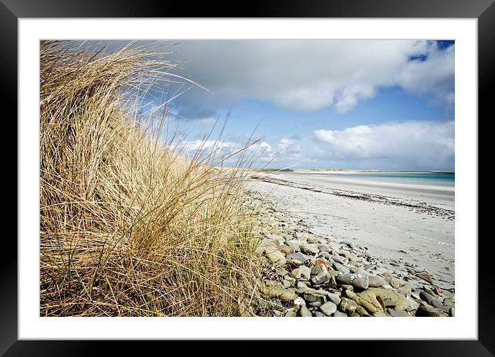 Serenity at Bay of Tresness Framed Mounted Print by P D