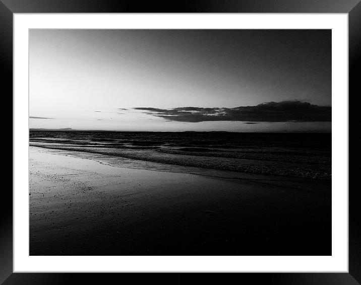 Without Darkness there can be no Light Framed Mounted Print by sam wilkins