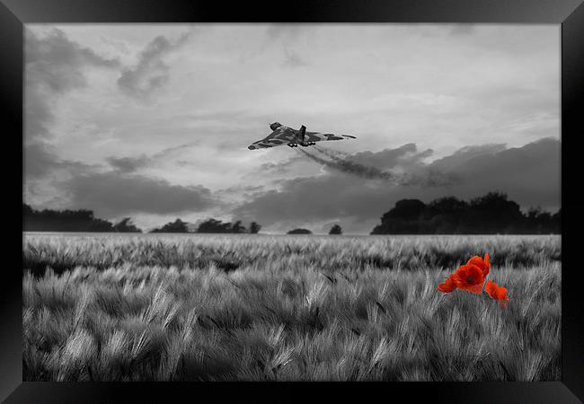 Final Sortie - Selective Framed Print by J Biggadike