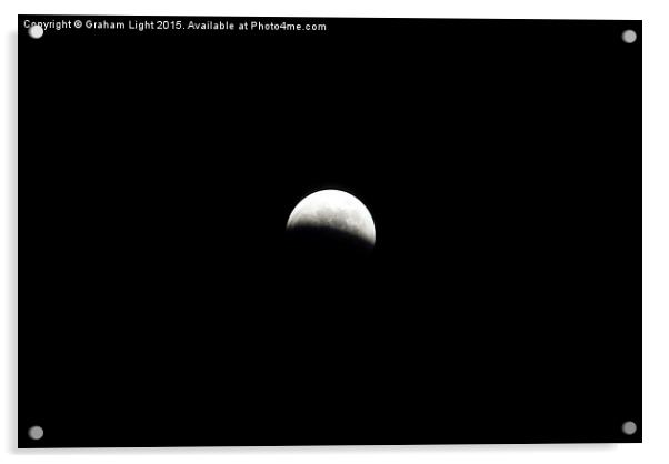  Lunar Eclipse Acrylic by Graham Light
