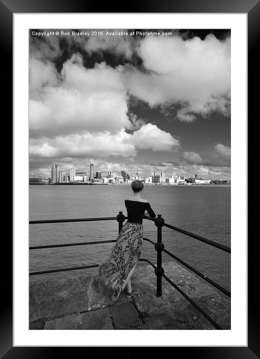  Dreaming Of Liverpool Framed Mounted Print by Rob Bradley