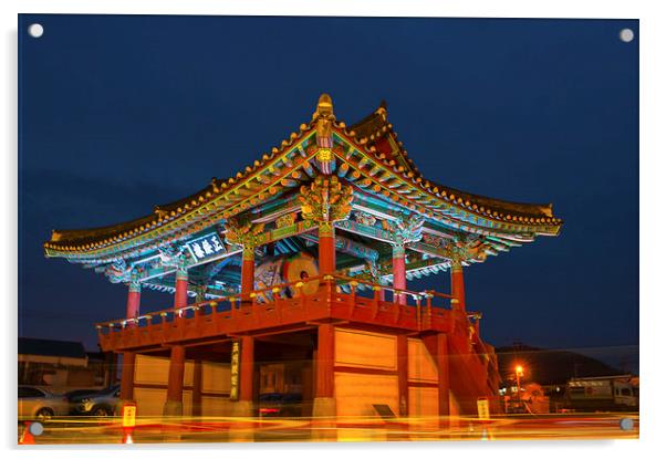 Jeongsulu temple Acrylic by Ambir Tolang
