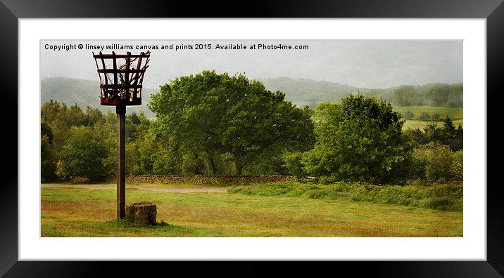  Beacon Hill, Leicestershire, England Framed Mounted Print by Linsey Williams