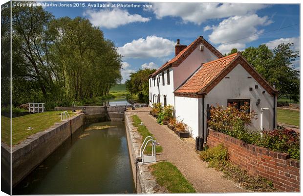  Gringley Top Lock Canvas Print by K7 Photography