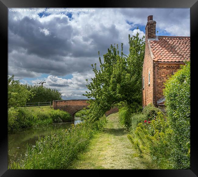  Middle Bridge, Gringley on the Hill. Framed Print by K7 Photography