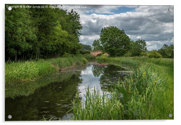  Clayworth on the Chesterfield canal Acrylic by K7 Photography