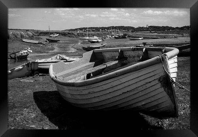  Morston Quay Shoreline Framed Print by Paul Holman Photography