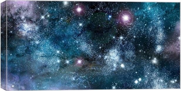  Star Dusts Canvas Print by Svetlana Sewell