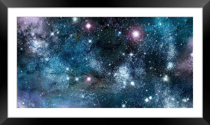  Star Dusts Framed Mounted Print by Svetlana Sewell