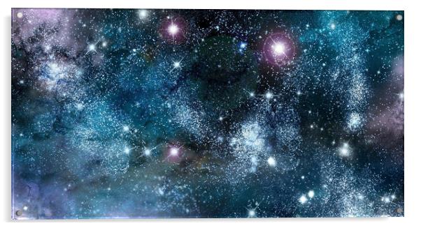  Star Dusts Acrylic by Svetlana Sewell