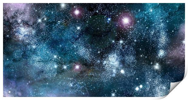 Star Dusts Print by Svetlana Sewell