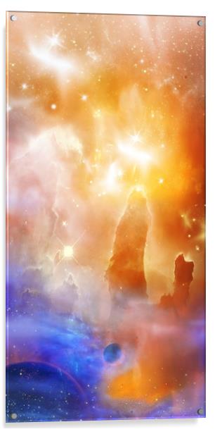  Nebula Acrylic by Svetlana Sewell