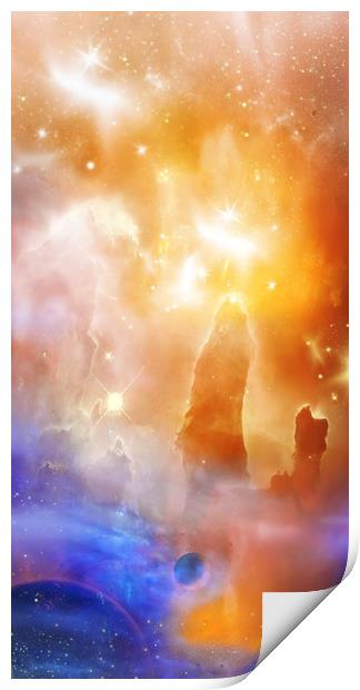  Nebula Print by Svetlana Sewell