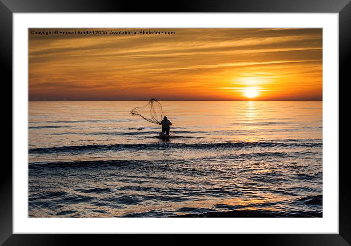  Gone fishing Framed Mounted Print by DeniART 