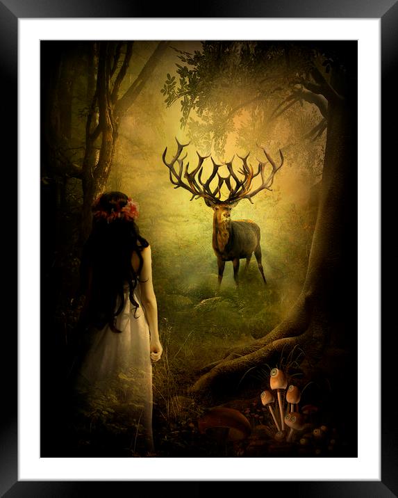 Mystical Forest Framed Mounted Print by Kim Slater