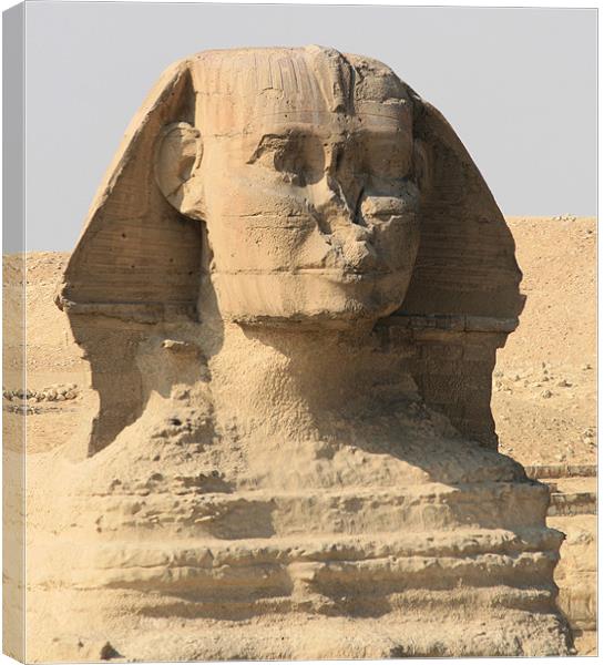Great Sphinx of Giza 4 Canvas Print by Ruth Hallam