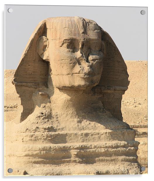 Great Sphinx of Giza 4 Acrylic by Ruth Hallam