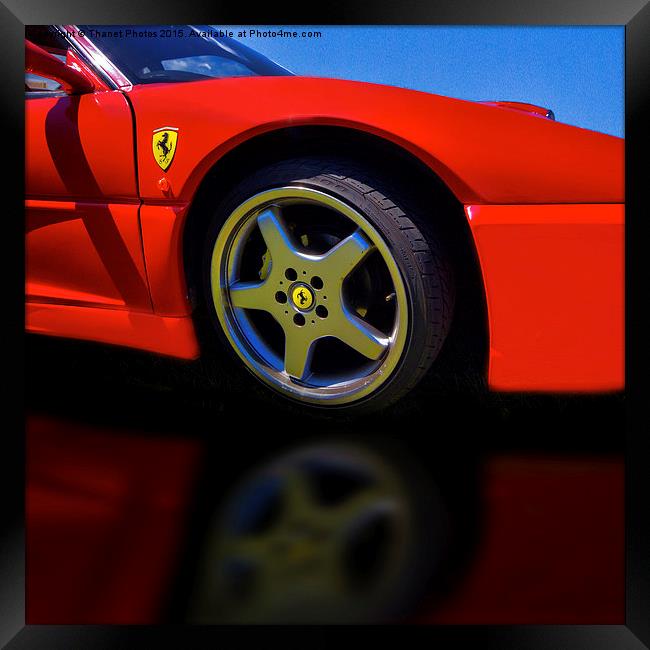  Ferrari Framed Print by Thanet Photos