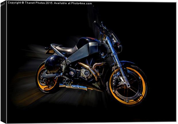  Buell  Canvas Print by Thanet Photos