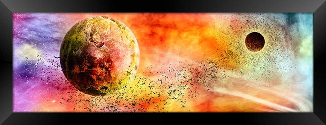  Space Dust Framed Print by Svetlana Sewell
