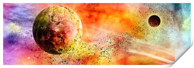  Space Dust Print by Svetlana Sewell